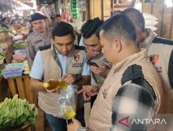 Satgas Pangan Polri temukan MinyaKita di dalam menghadapi HET ketika sidak pangsa