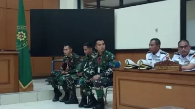 2 Anggota TNI AL Terdakwa Penembakan Bos Rental Dituntut Penjara Seumur Hidup