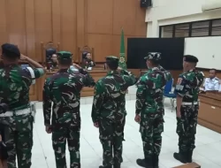 Penembakan Bos Rental, 3 Anggota TNI AL Dituntut Bayar Restitusi Rp796 Juta ke Keluarga Korban
