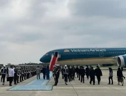 Prabowo Antar Sekjen Partai Komunis Vietnam To Lam Sampai di dalam Lanud Halim Perdanakusuma
