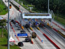 2,49 Juta Kendaraan Melintas Ke Tol Trans Sumatera Di Libur Nataru