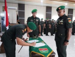 Danrem 043/Gatam Lepas Kasiren Kolonel Czi Kurniawan Hartanto